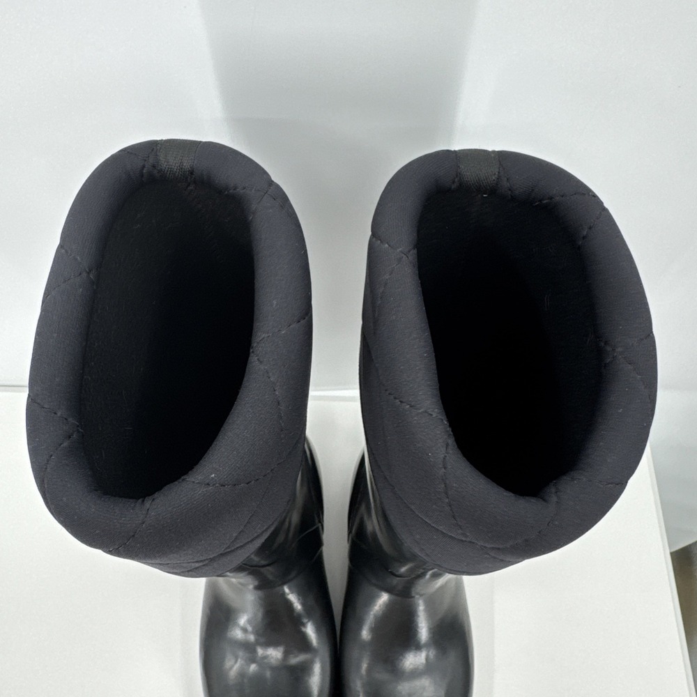 Bogs Black Quilted Rain Boots - Picture 5 of 11